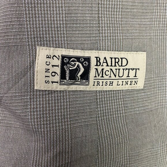NWOT J. Crew Ludlow Baird McNutt Irish Linen Blazer Sport Coat Men's 46L Gray - Picture 7 of 15